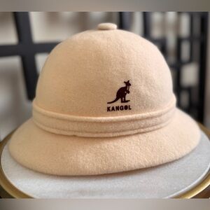 Kangol Cream Wool Hat